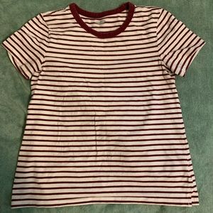 M old navy stripped shirt. Used